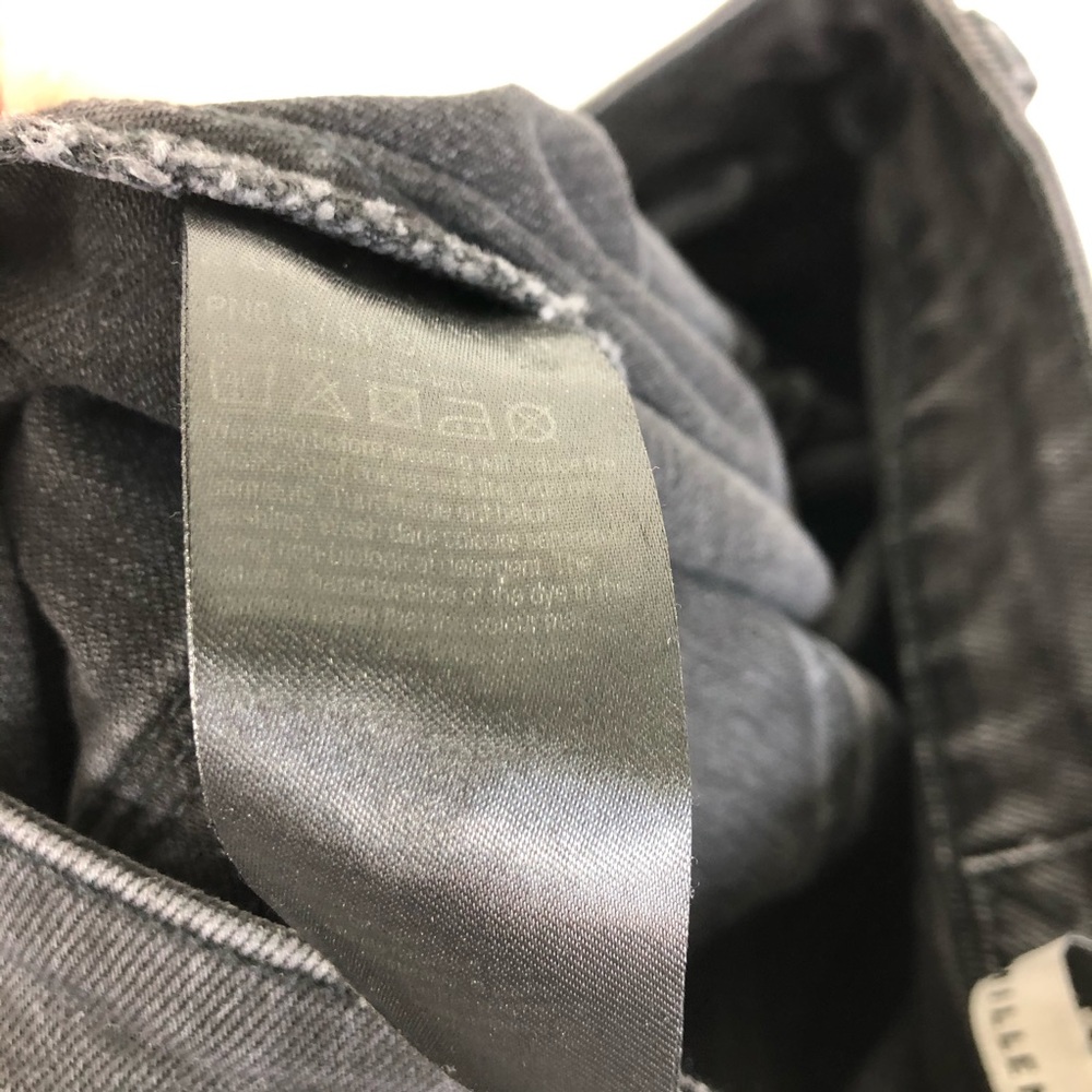 Karen Mullen Gray Gradient Ombré Raw Hem Fray Jean - Picture 9 of 9